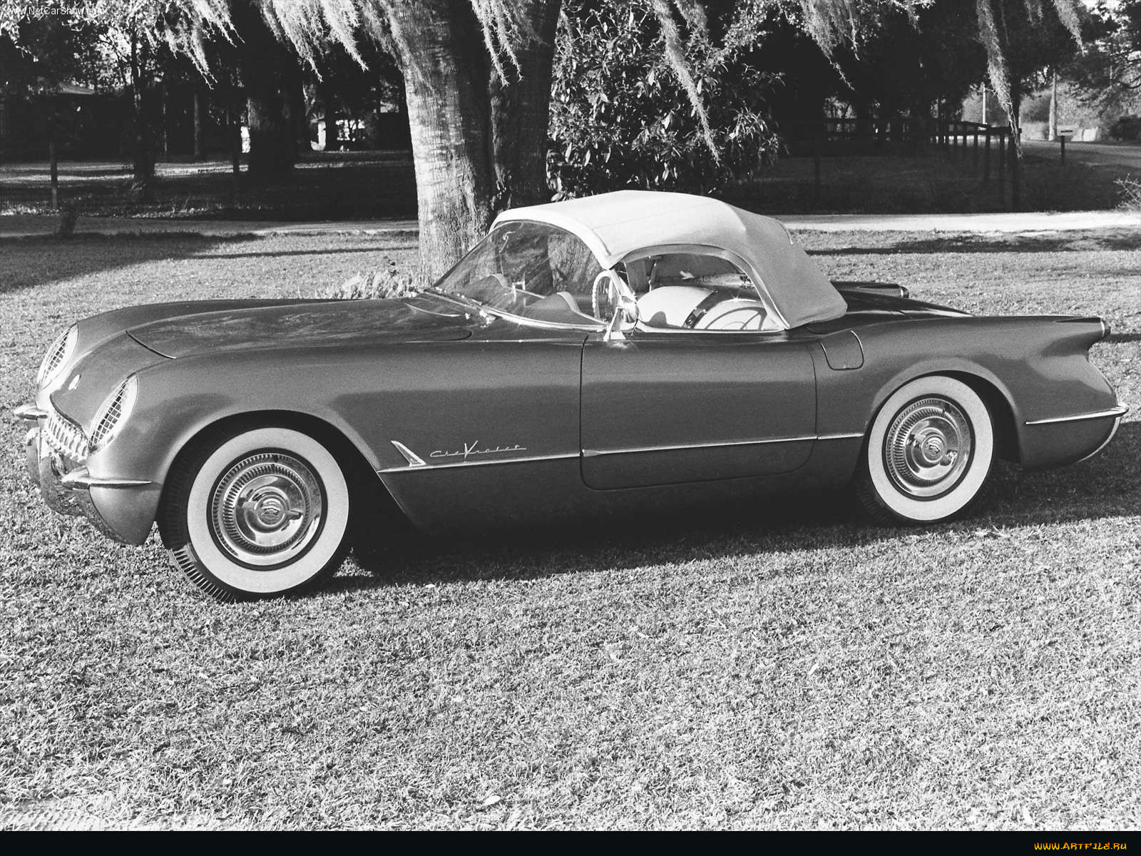 chevrolet, corvette, c1, 1953, 